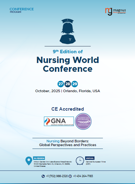 9th Edition of  Nursing World Conference | Orlando, Florida, USA Program